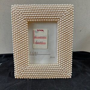 Tobi Pearl Beaded Picture Frame